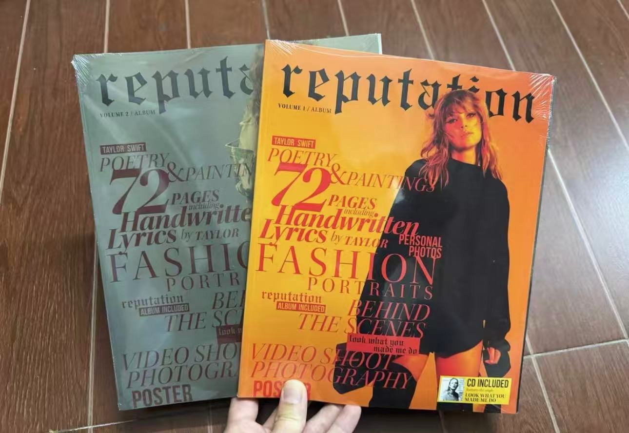 Taylor Swift – Reputation | Orange Edition CD + Camo Edition | Sealed, EU Pressing