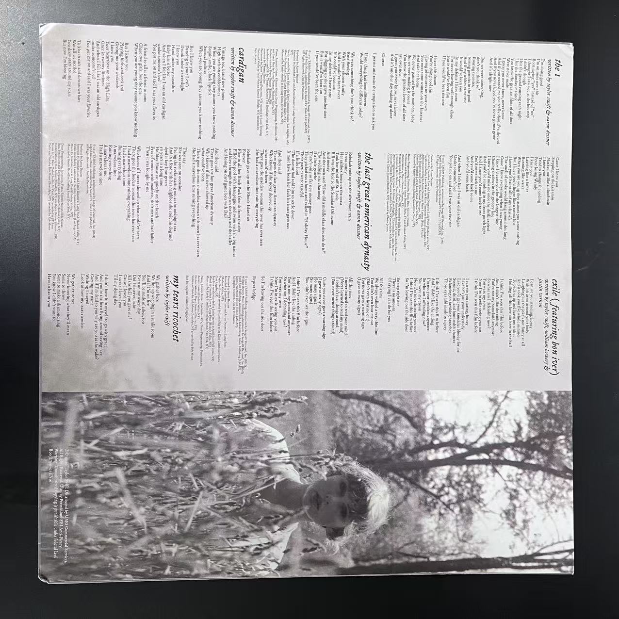 Taylor Swift – Folklore Stolen Lullabies Green Vinyl 2LP VG+/VG+