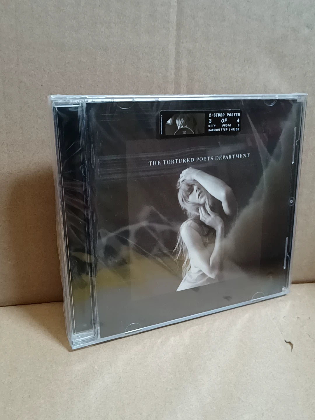 Taylor Swift – The Tortured Poets Department: The Black Dog Edition CD — Sealed