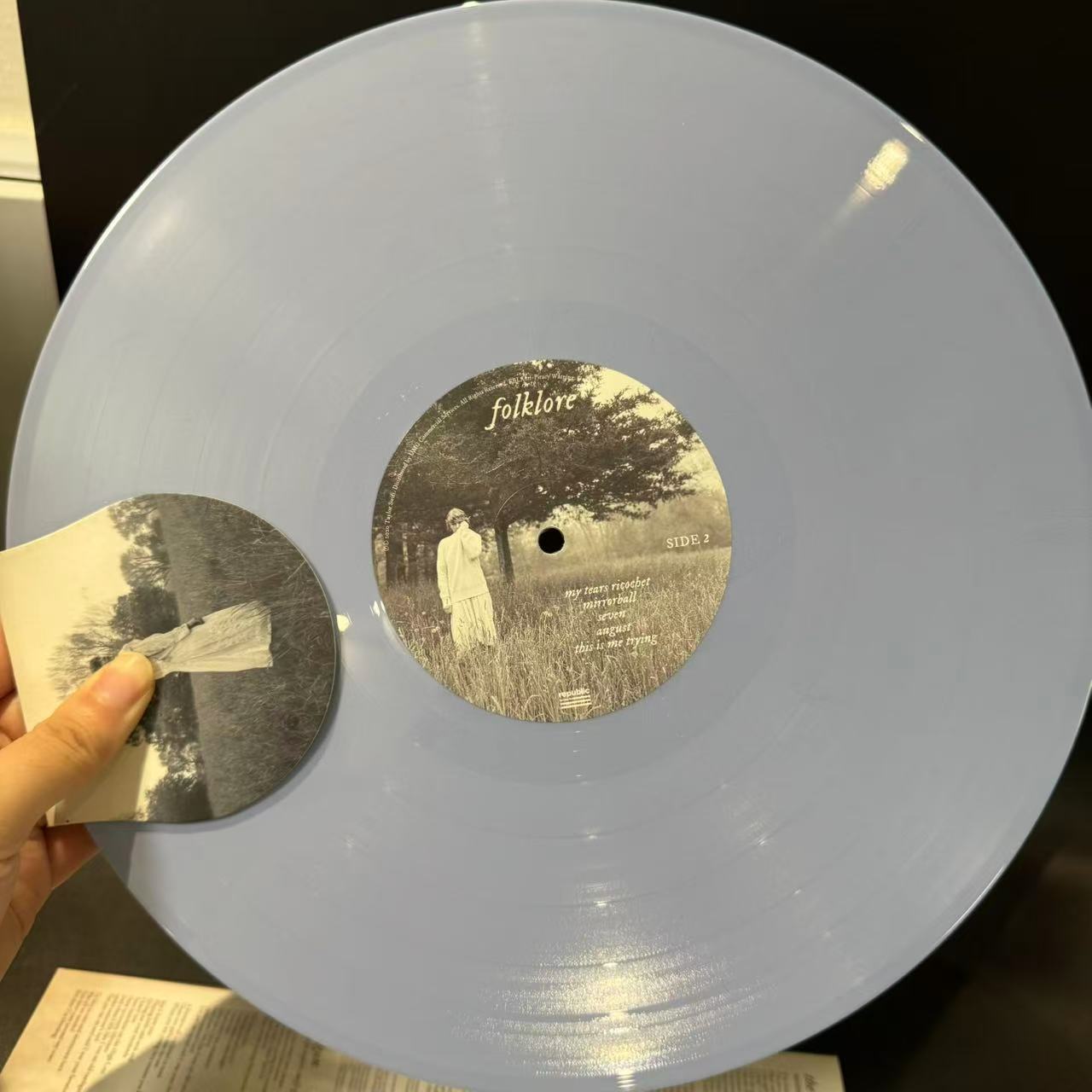 Taylor Swift - Folklore (2xLP, Album, Dlx, Ltd, Azu)