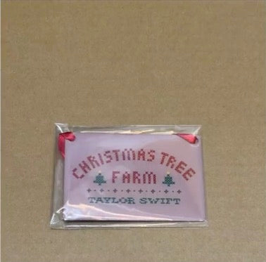 Taylor Swift Christmas Tree Farm Ornament — Official Early Webstore Merch