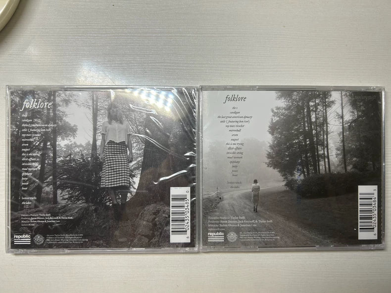Taylor Swift — folklore First-Week US Deluxe CD — Sealed
