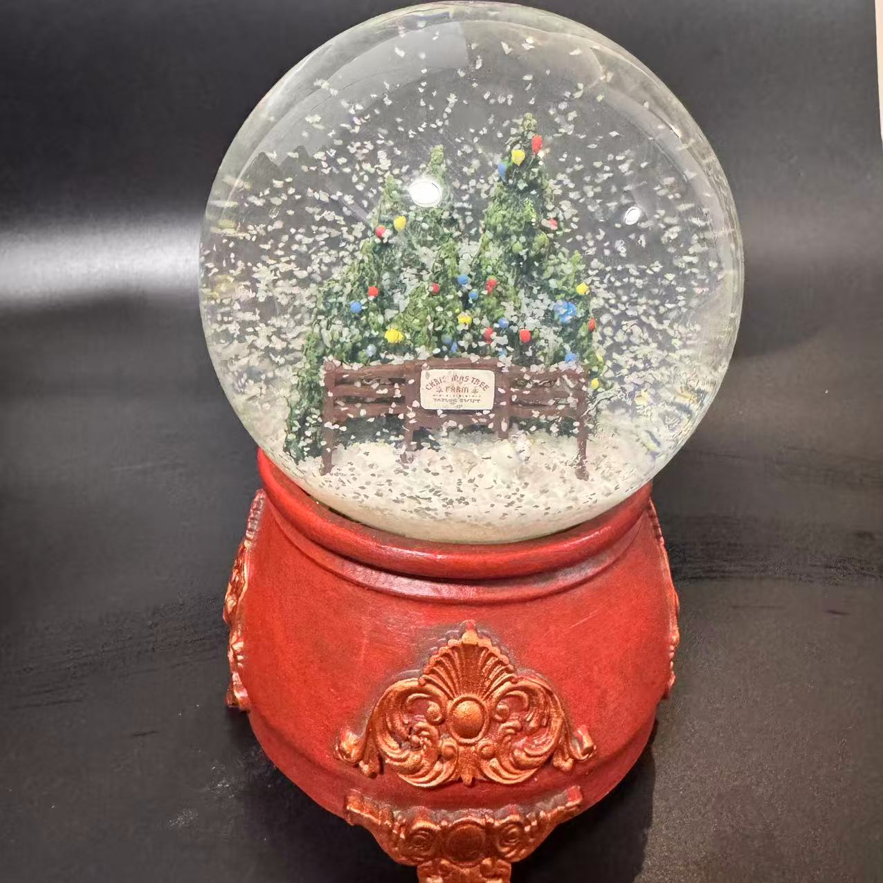 Taylor Swift Christmas Tree Farm Snow Globe Official US Store Rare Read Desc