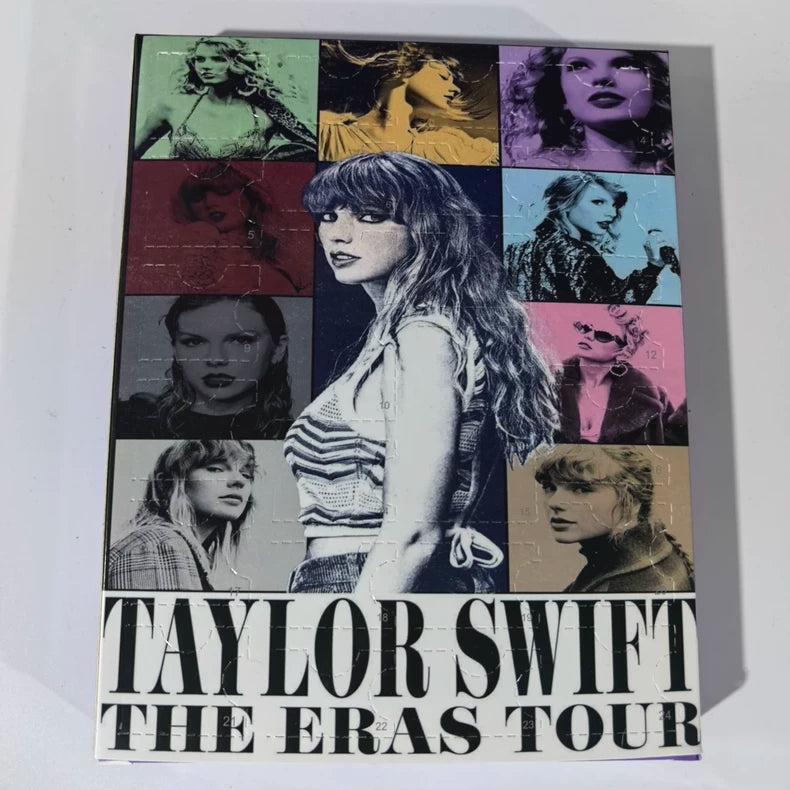 Taylor Swift The Eras Tour Wooden Puzzle & Badge Bracelet Set – Sealed