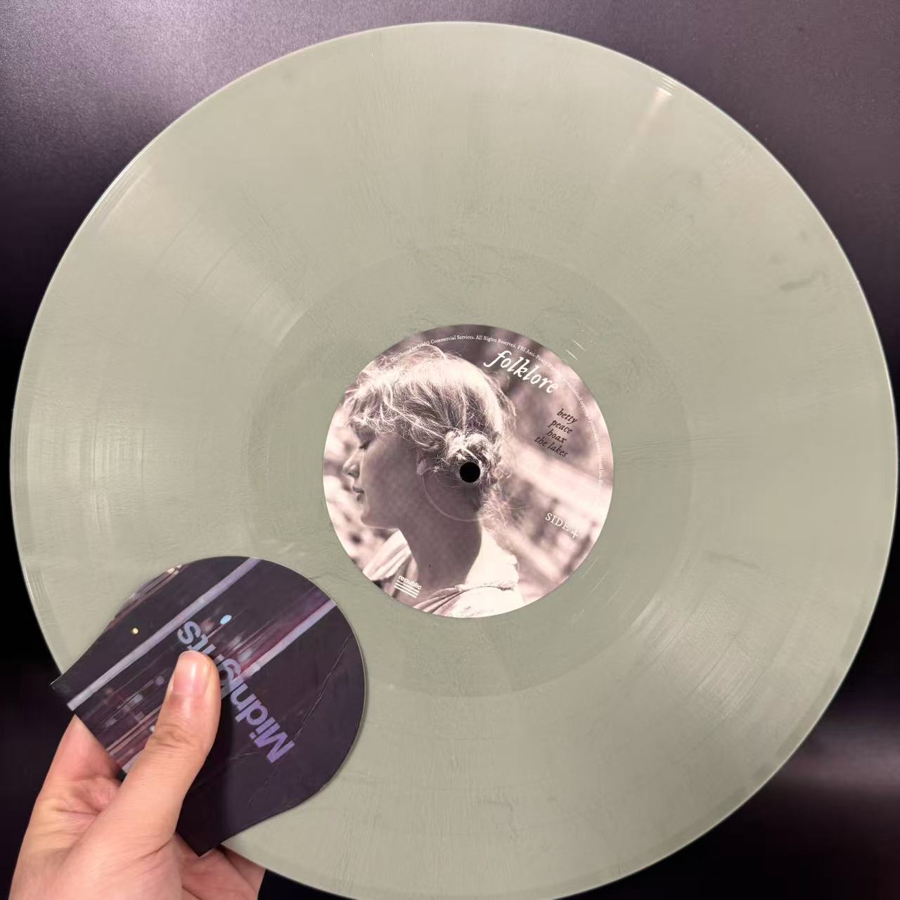 Taylor Swift – Folklore Beige Vinyl LP US Press Opened VG++