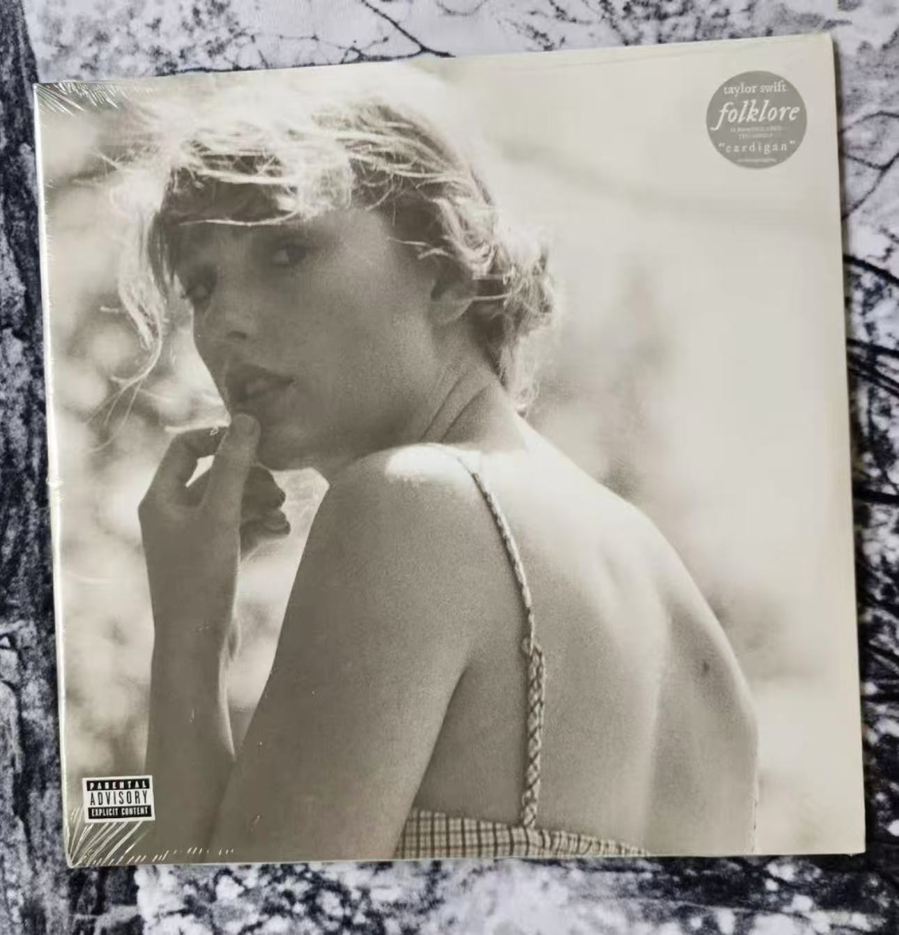 Taylor Swift folklore "Eight Treasures" Vinyl (3rd Cover) EU Grey Variant Sealed Read Desc Rare