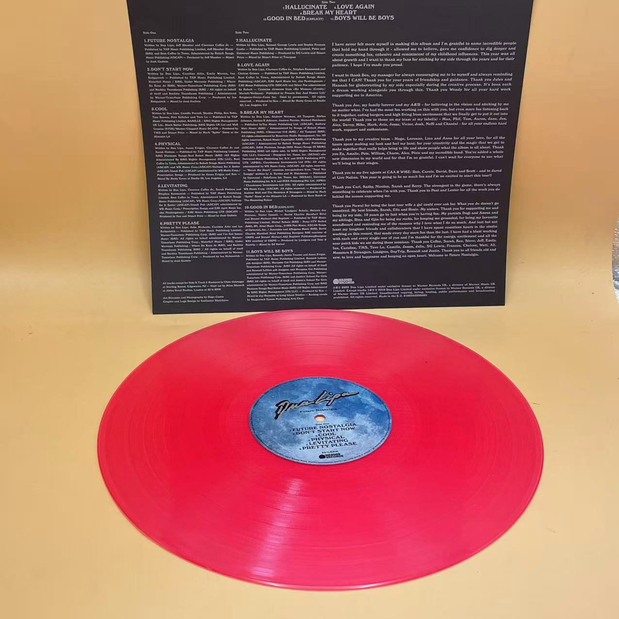 Dua Lipa - Future Nostalgia (LP, Album, Ltd, Pin)