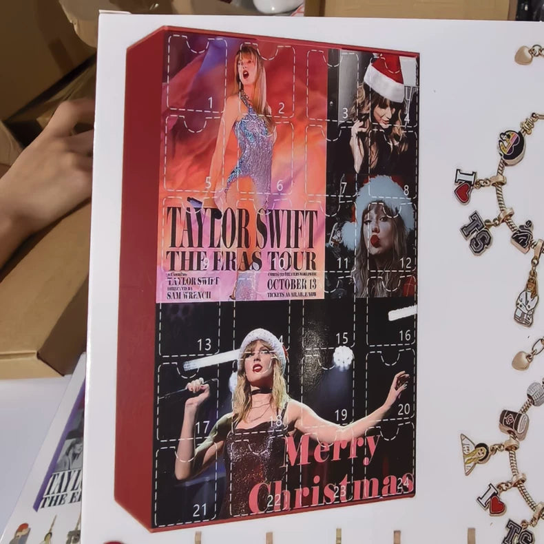 Taylor Swift The Eras Tour Wooden Puzzle & Badge Bracelet Set – Sealed