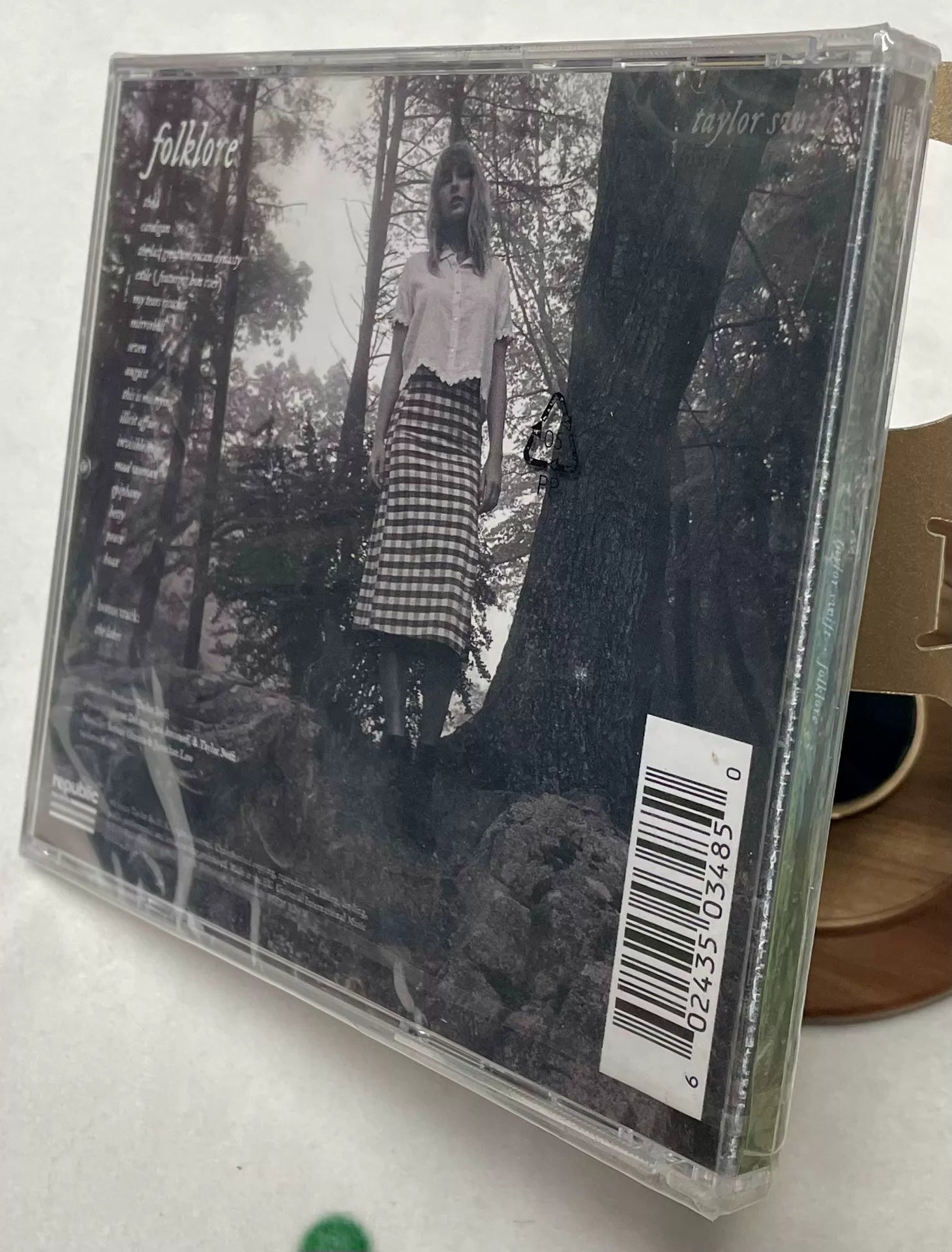 Taylor Swift folklore EU Deluxe CD — New Sealed