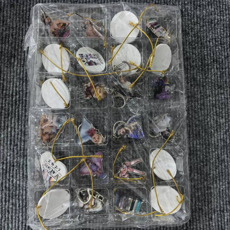 Taylor Swift The Eras Tour E-Set Charm Collection — 24 Pieces — New Sealed