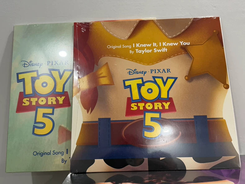 Taylor Swift “I Knew It, I Knew You” Toy Story 5 Picture Disc Vinyl Bundle — New Sealed