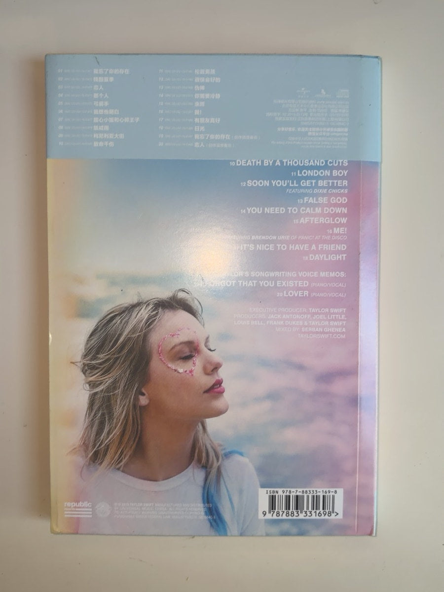 Taylor Swift – Lover Deluxe Journal Edition CD (China Edition, Opened)