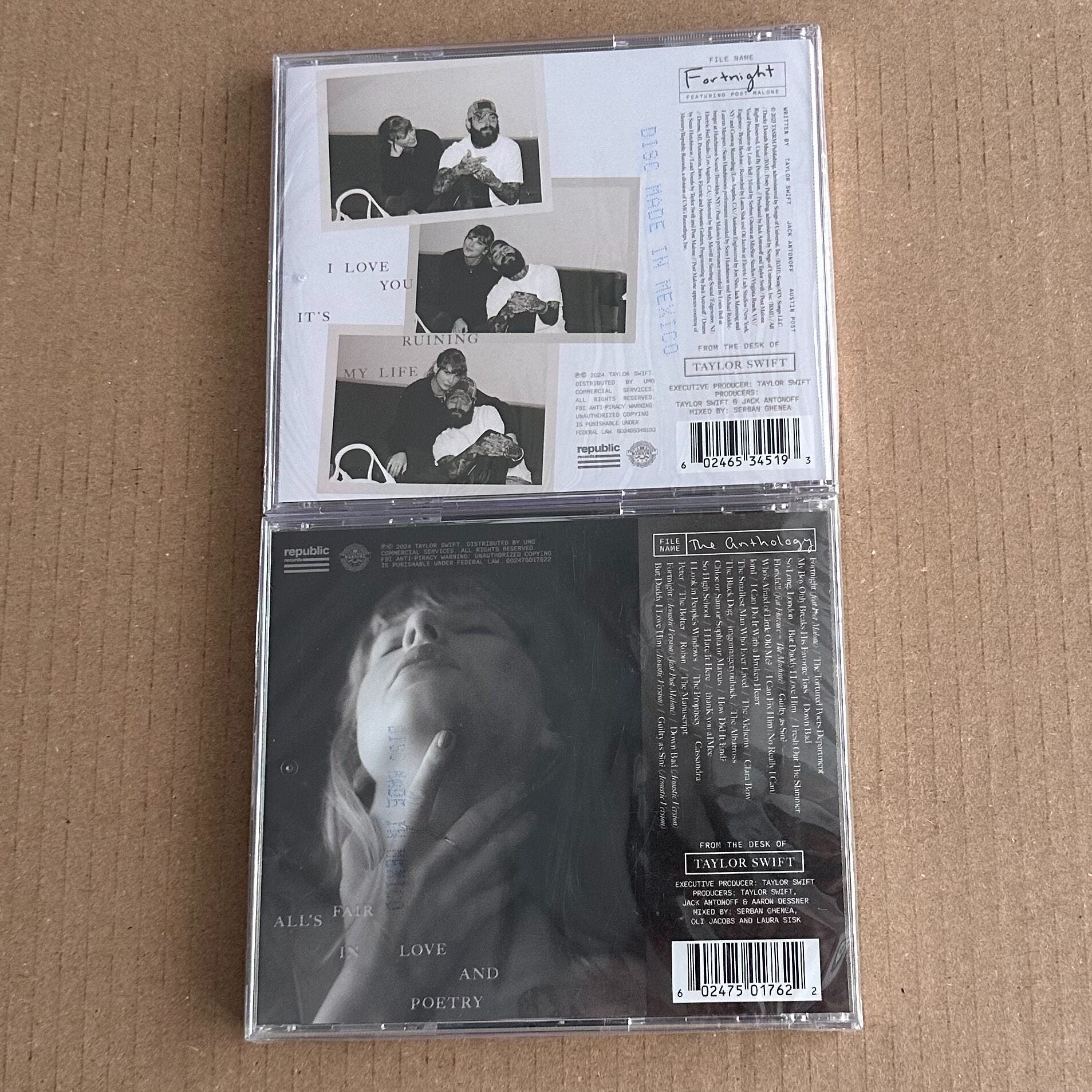 Taylor Swift – The Tortured Poets Department: The Anthology Target 2CD (Sealed)