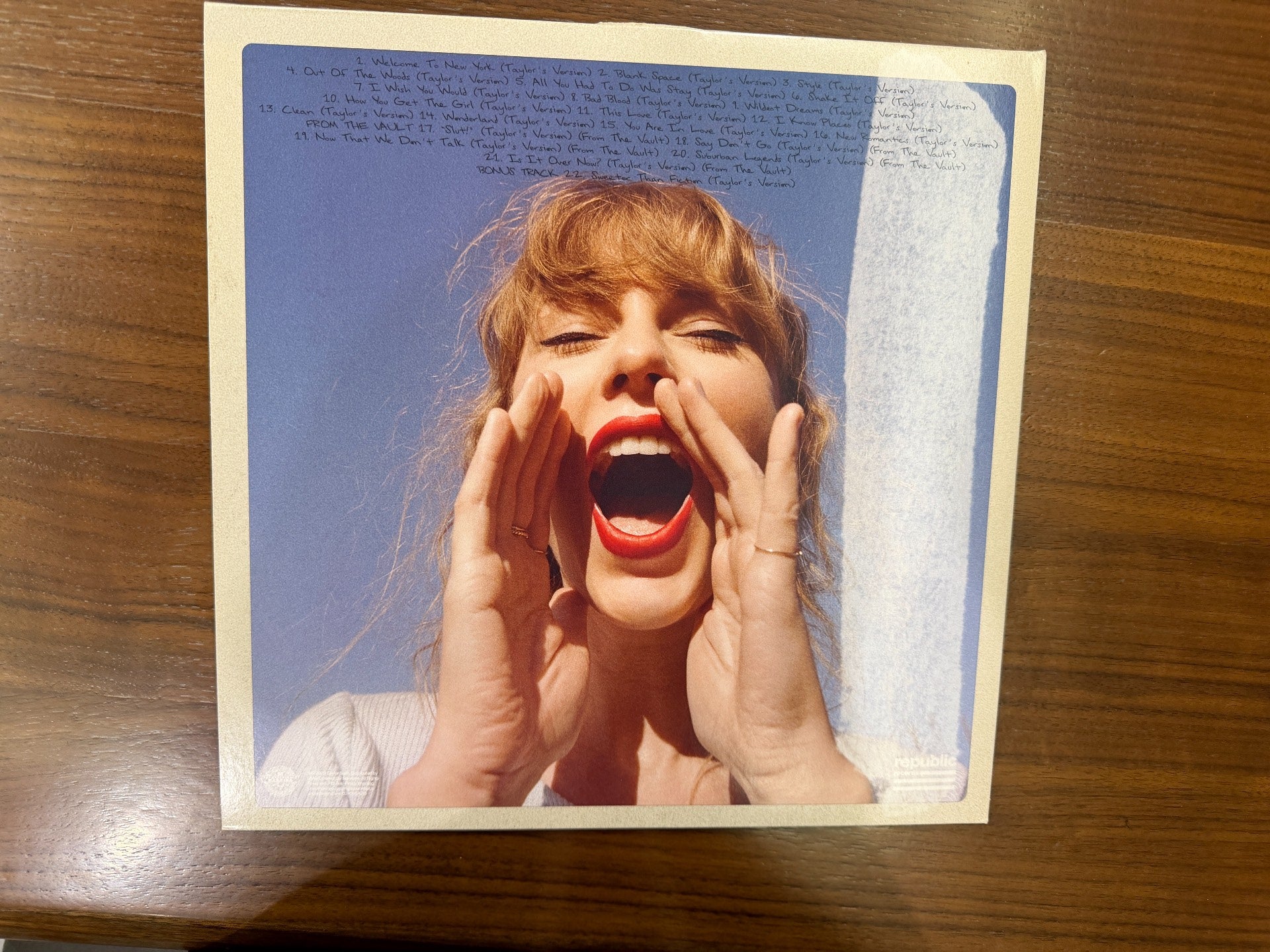 Taylor Swift – 1989 (Taylor’s Version) Tangerine Orange Opaque 2LP (Opened)