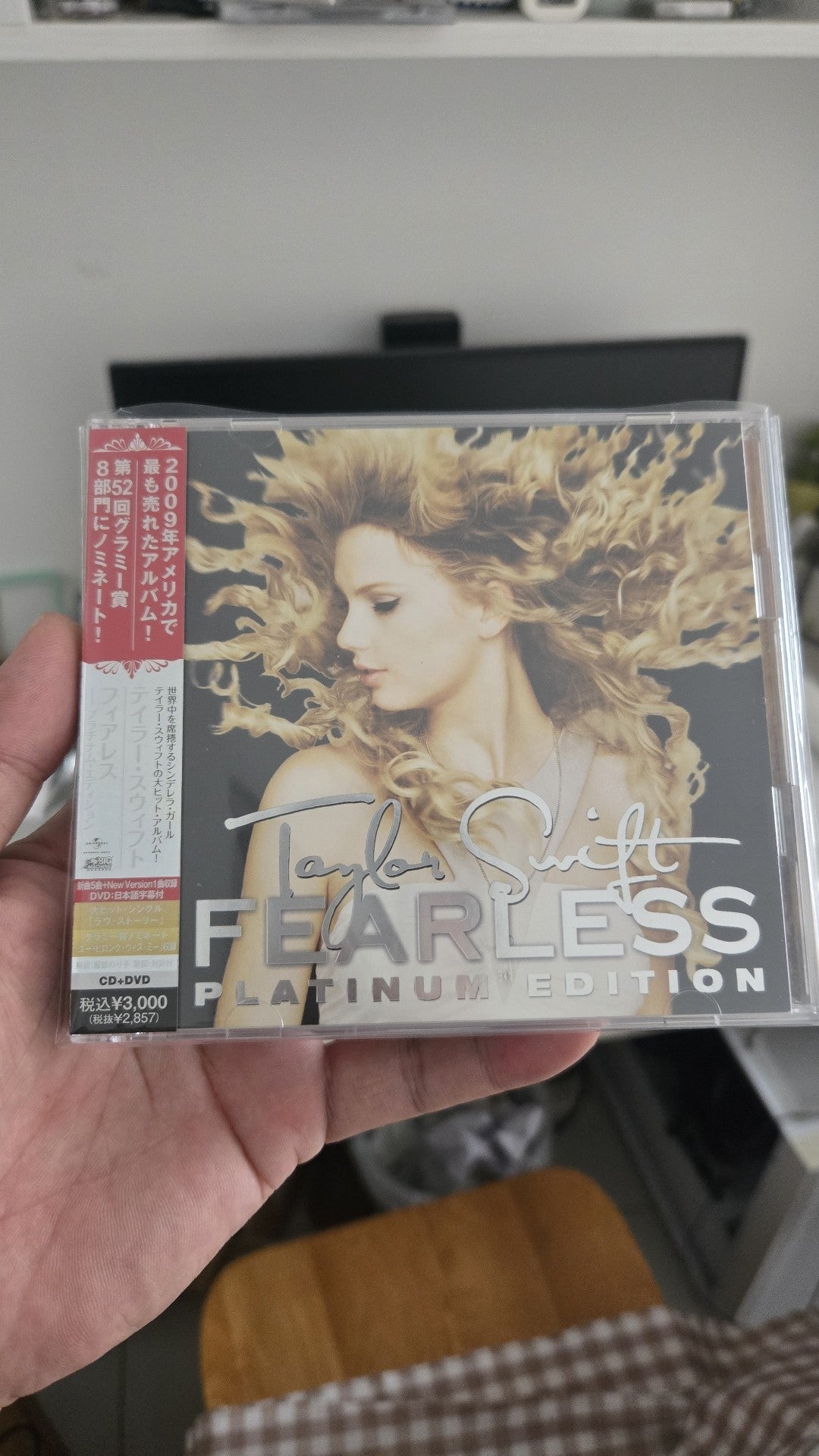 Taylor Swift – Fearless Platinum Edition Japanese CD+DVD (Near Mint)