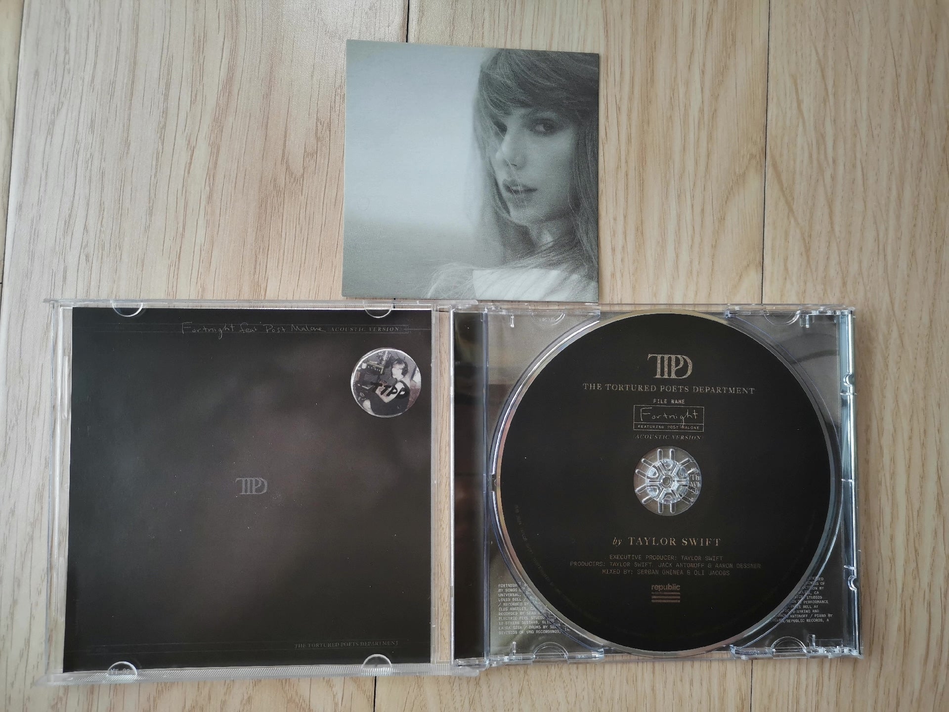 Taylor Swift feat. Post Malone – Fortnight Single CD with Stickers (Opened, Unplayed)