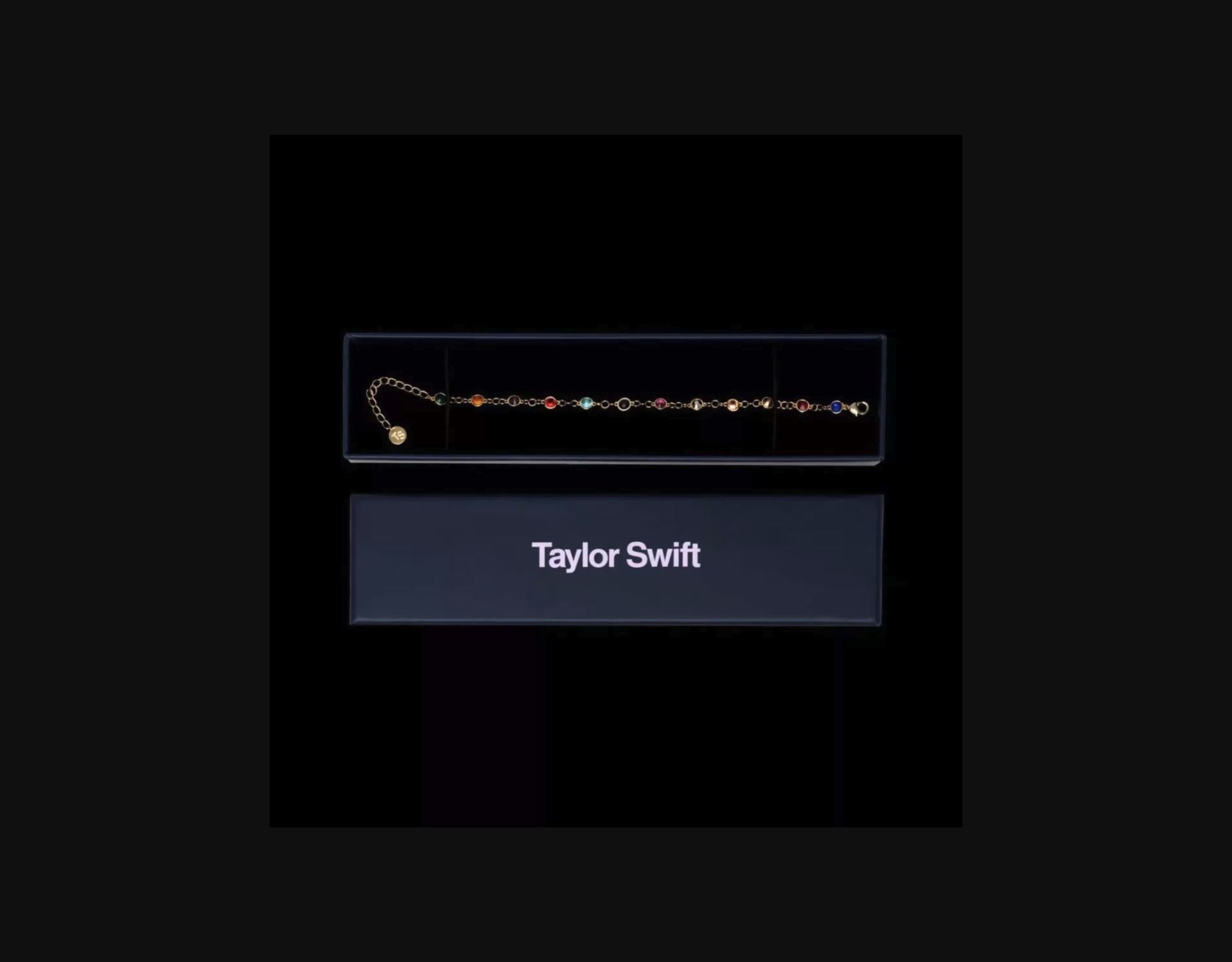 Taylor Swift Eras Crystal Bracelet — Three Metal Finishes — Unofficial