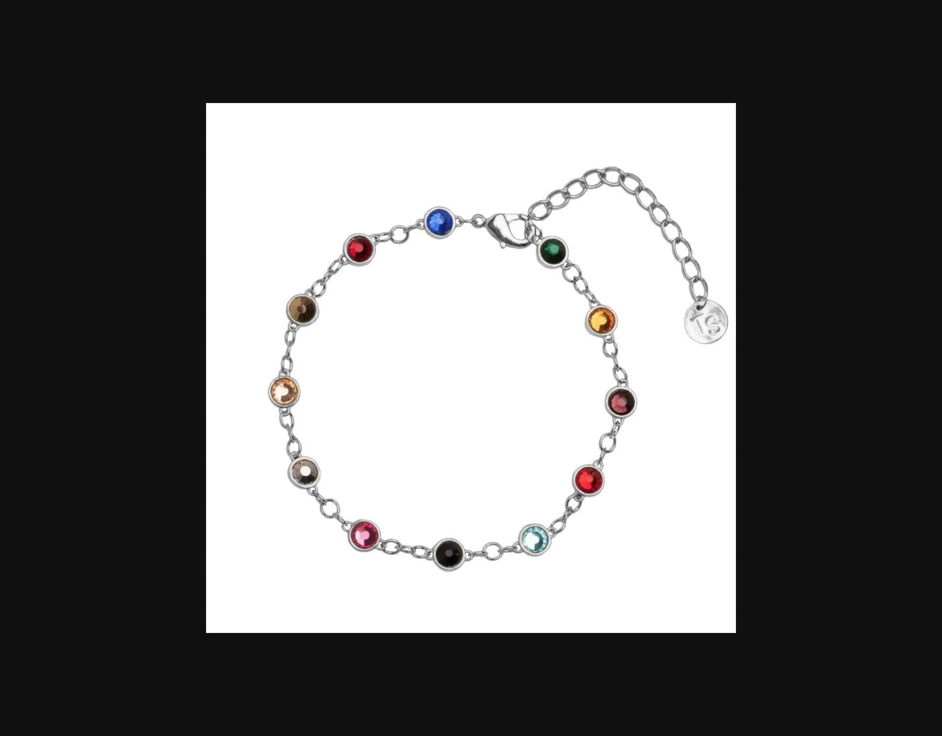 Taylor Swift Eras Crystal Bracelet — Three Metal Finishes — Unofficial