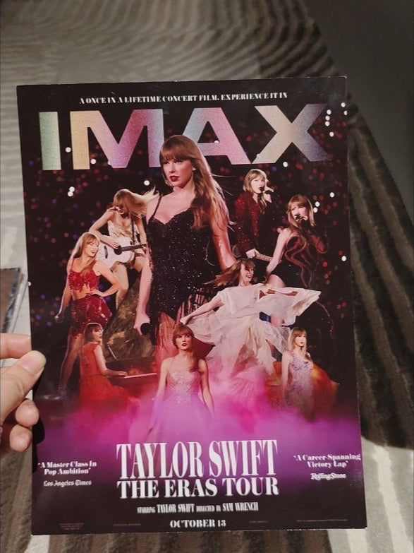 Taylor Swift The Eras Tour IMAX Official Movie Poster – Near Mint