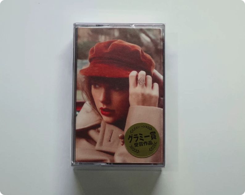 Taylor Swift – Red (Taylor’s Version) Fan-Made Double Cassette – Sealed