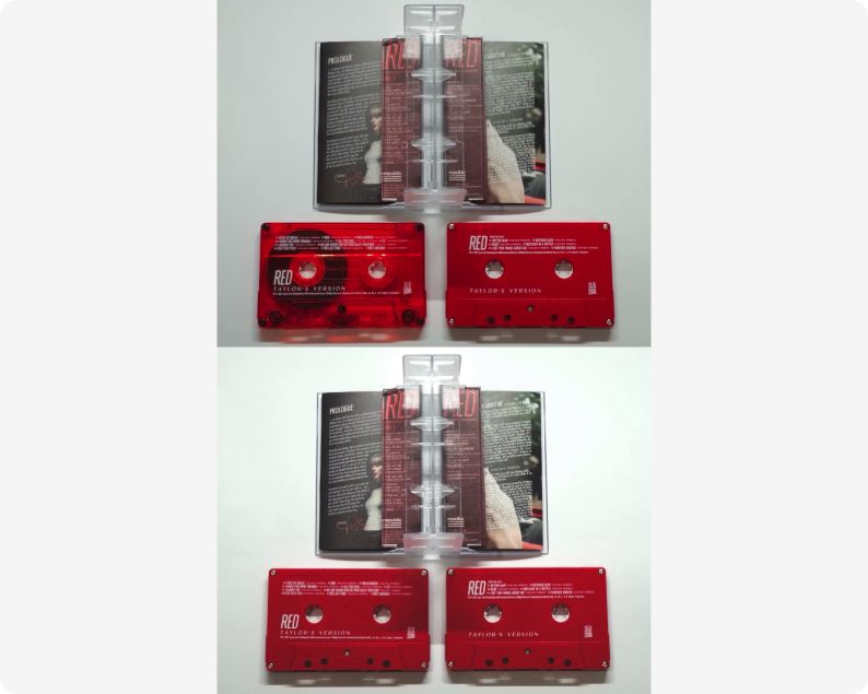 Taylor Swift – Red (Taylor’s Version) Fan-Made Double Cassette – Sealed