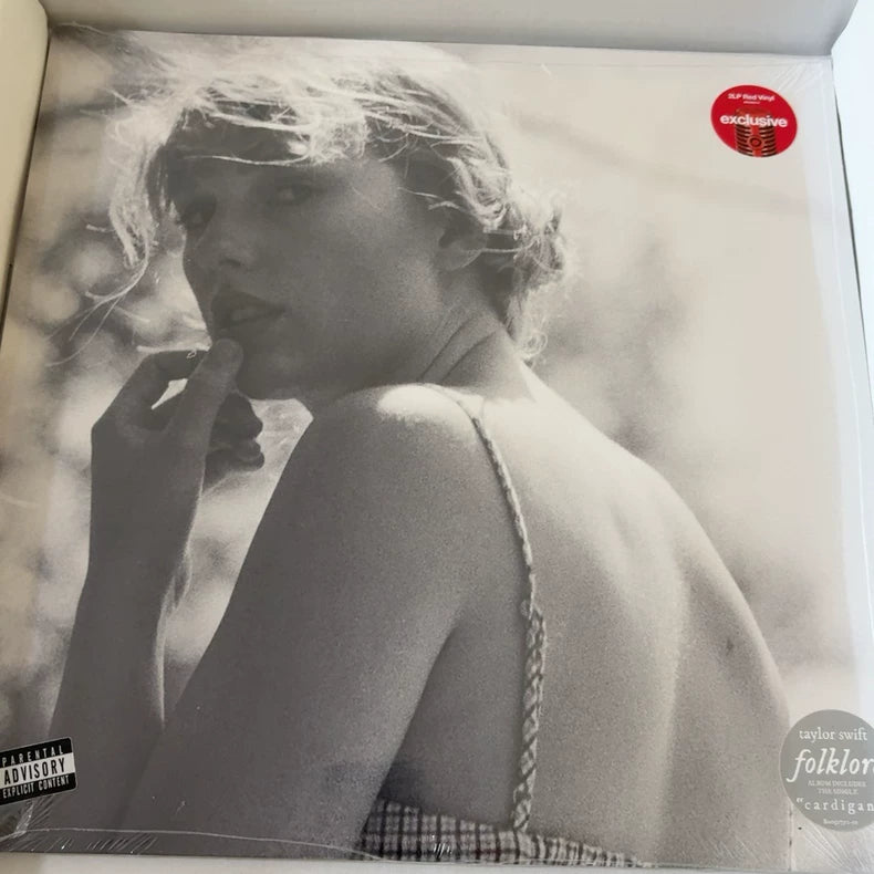 Taylor Swift — folklore Target Exclusive Red Vinyl 2LP — Sealed
