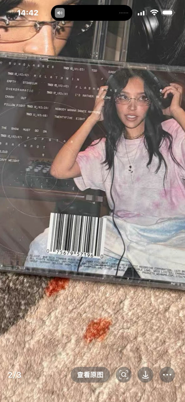 Tinashe – Popstar | Signed Art Card CD | Sealed M/NM