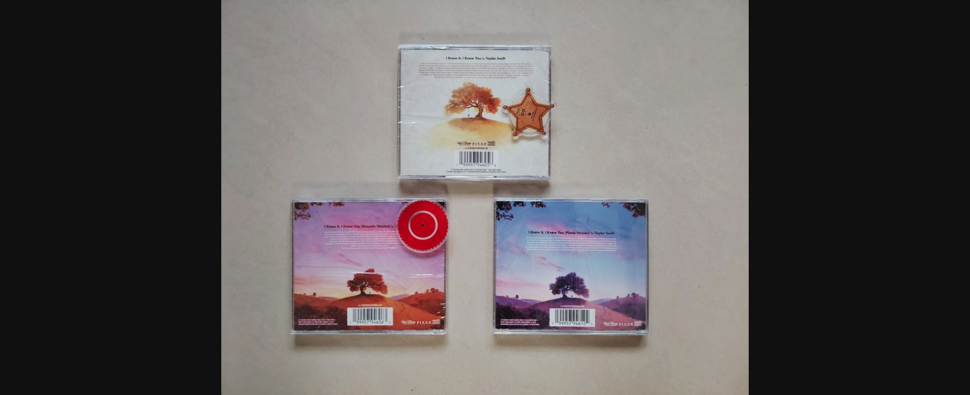 Taylor Swift Toy Story 5 “I Knew It, I Knew You” 3-CD Set