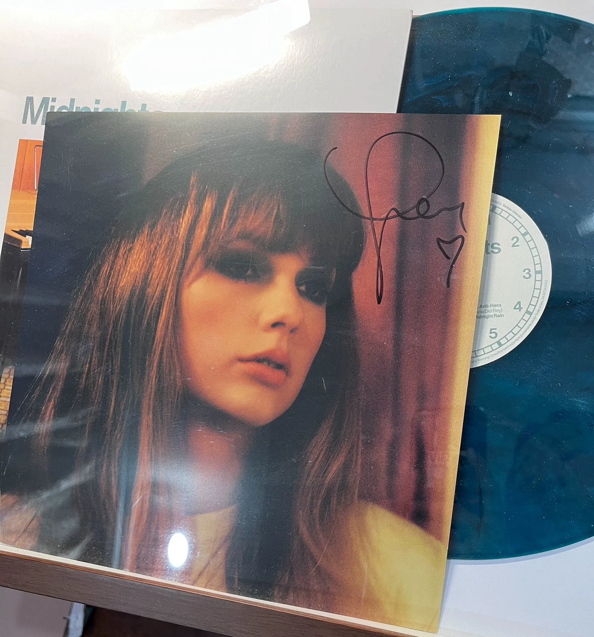 Taylor Swift – Midnights – Jade Green Vinyl LP with Signed Insert