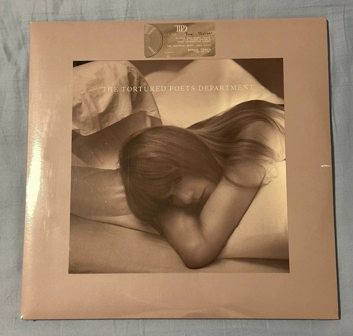 Taylor Swift – The Tortured Poets Department – The Bolter Beige Vinyl (2LP)
