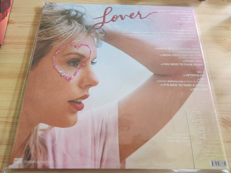 Taylor Swift Lover Imported Edition Pink & Blue 2LP – Sealed