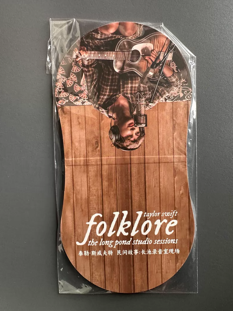 Taylor Swift – folklore: the long pond studio sessions Official Vinyl-Shaped Clip – Sealed