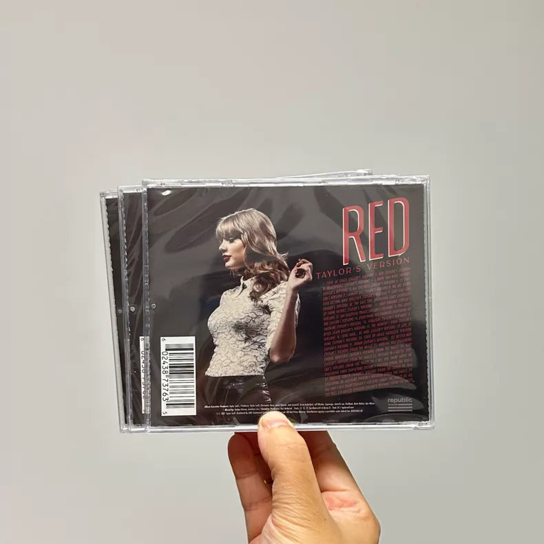 Taylor Swift – Red (Taylor's Version) Deluxe 2CD – US Edition – Sealed
