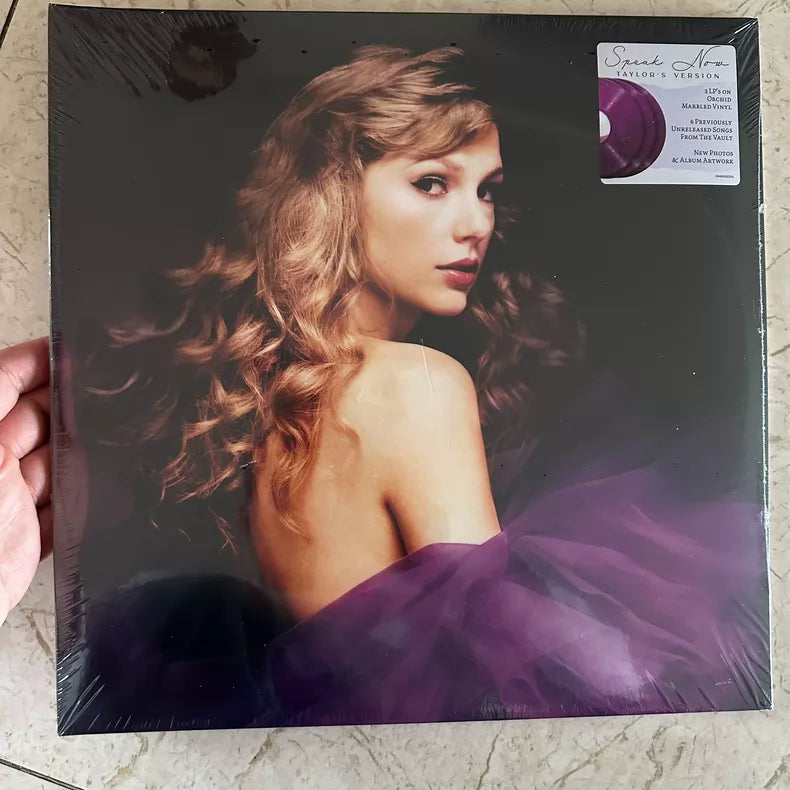 Taylor Swift – Speak Now (Taylor's Version) Orchid Marbled Vinyl 3LP – France – Sealed