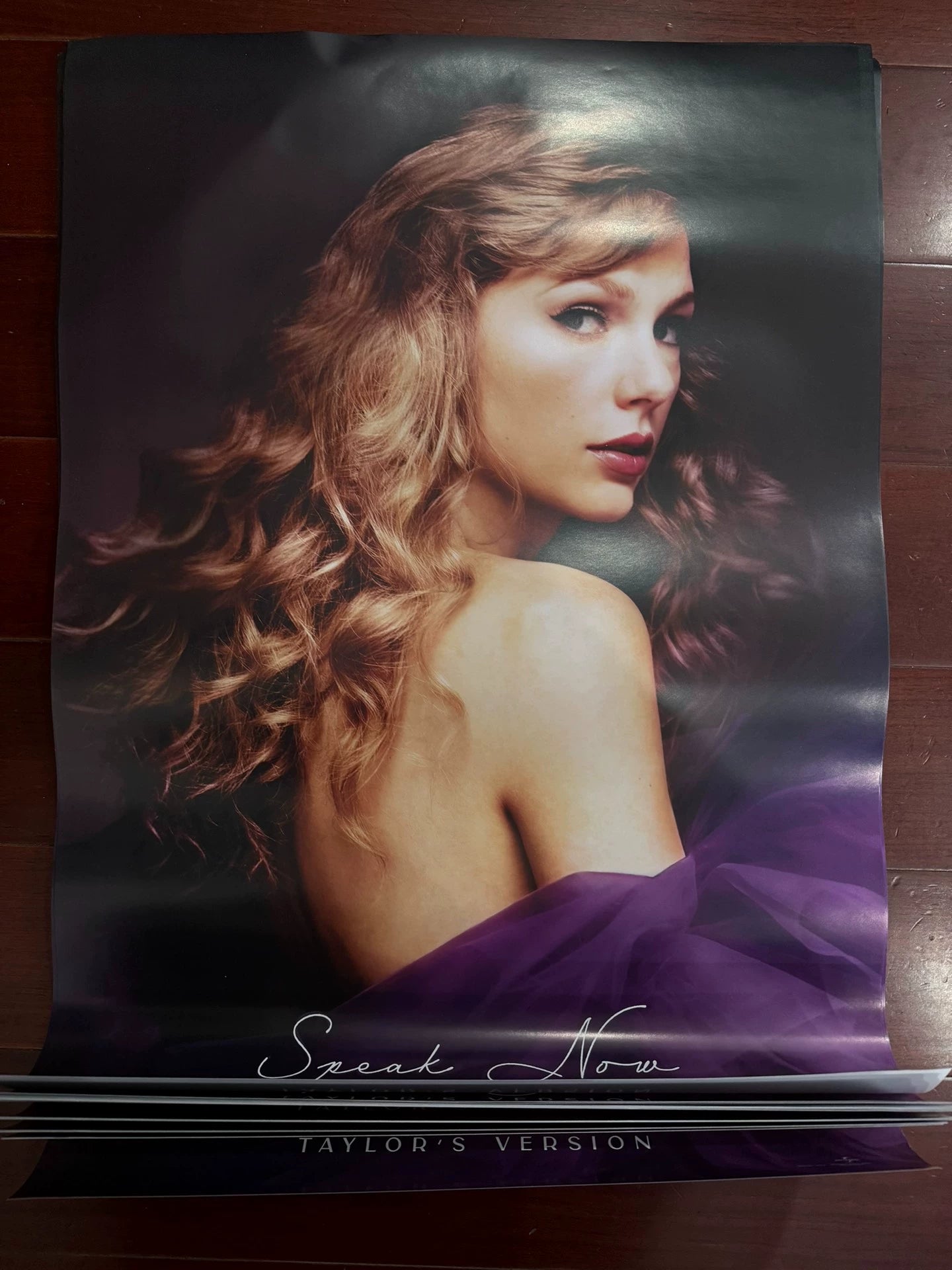 Taylor Swift — Speak Now (Taylor’s Version) Official Taiwan Poster — New