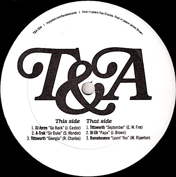 Various : Ultimate T&A (12", EP, P/Unofficial)