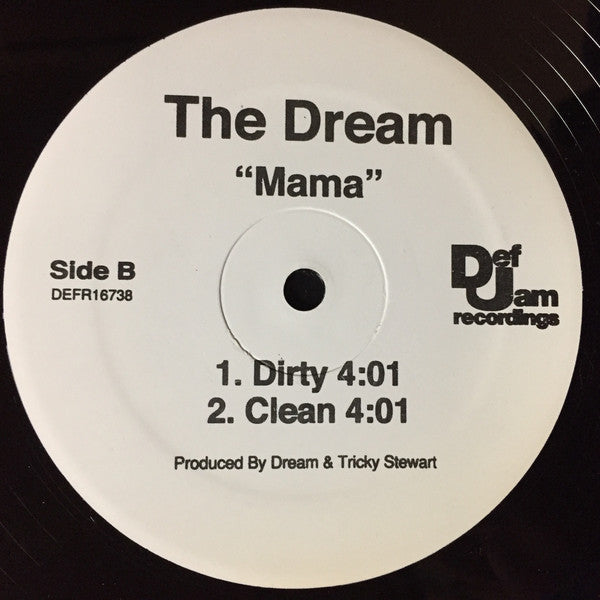 The-Dream : Livin' A Lie / Mama (12")