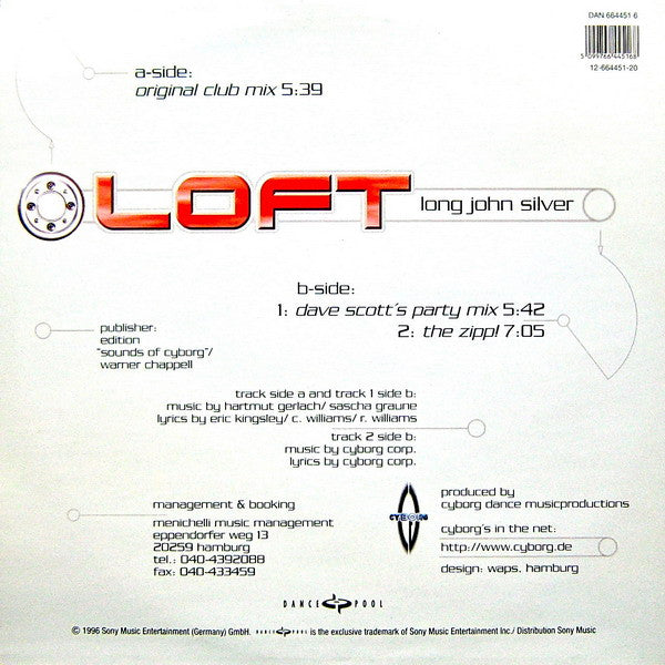 Loft : Long John Silver (12")