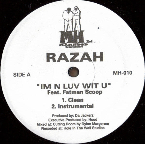 Razah (2) : I'm N Luv Wit U (12")