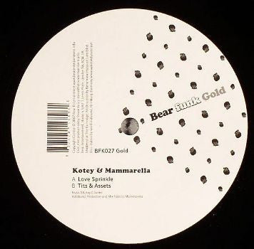 Stevie Kotey & Fabrizio Mammarella : Love Sprinkle / Tits & Assets (12")