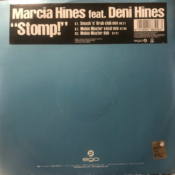 Marcia Hines Feat. Deni Hines : Stomp! (12")