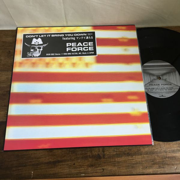Peace Force : Don't Let It Bring You Down Ep (12")