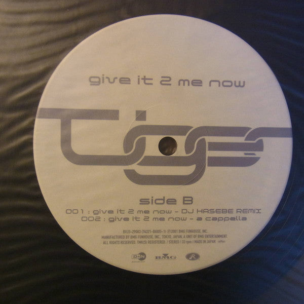 Tiger (7) : Give It 2 Me Now (12")