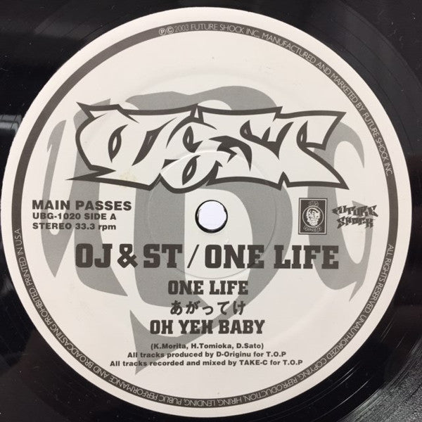 OJ&ST : One Life (12", Maxi)