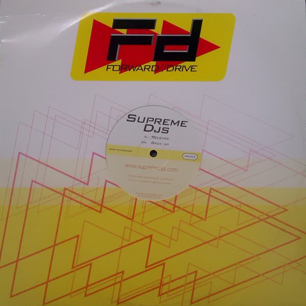 Supreme DJs : Release / Back Up (12")