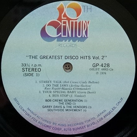 Various : The Greatest Disco Hits Vol.2 (LP, Comp)