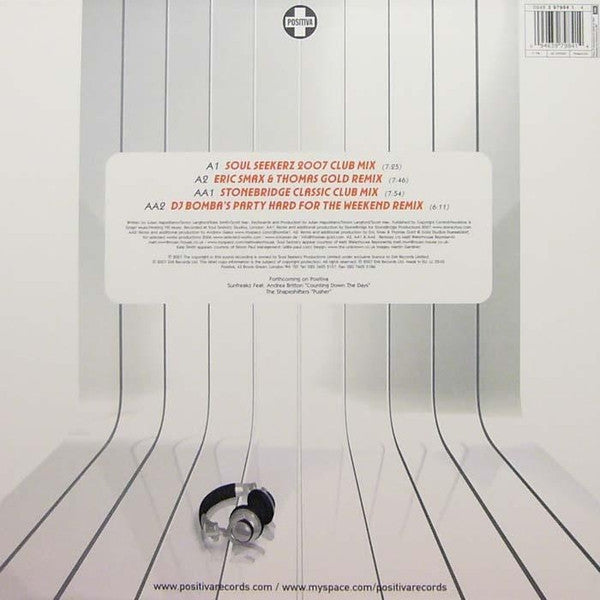 Soul Seekerz Feat. Kate Louise Smith : Party For The Weekend (12")