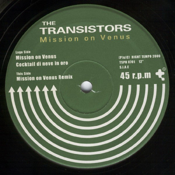 The Transistors : Mission On Venus (12")