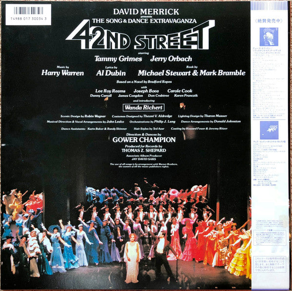 David Merrick (2) : 42nd Street (LP, Album, Promo)