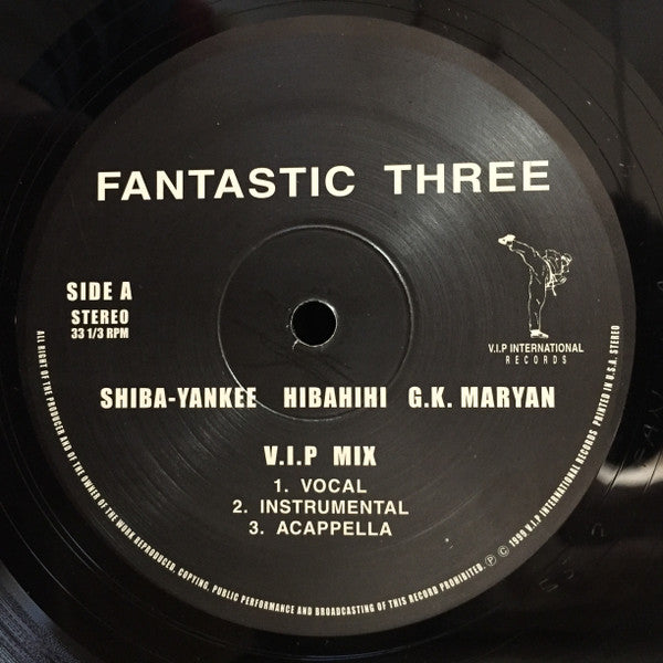 Shiba-Yankee, Hibahihi, G.K. Maryan : Fantastic Three (12")